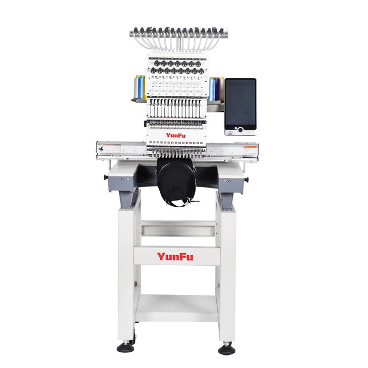 Dahao A15 Pro Single Head Computer Embroidery Machine 1200 RPM Digital Automatic Cap 2 Years Warranty Best Home Use suppliers